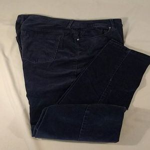 Chico's Blue Corduroy size 2